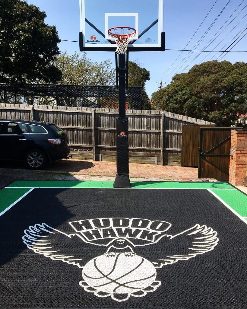 Customized Logo Sports Court by MSF