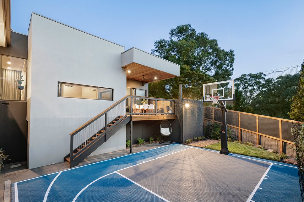 Luxury Home Basketball Court Builder