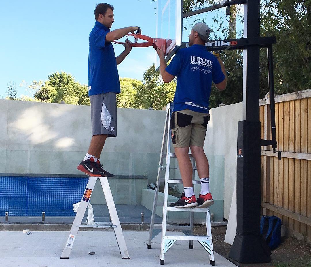 Backyard Basketball Court Installation: What to Expect