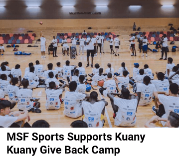 MSF Sports Supports Kuany Kuany Give Back Camp