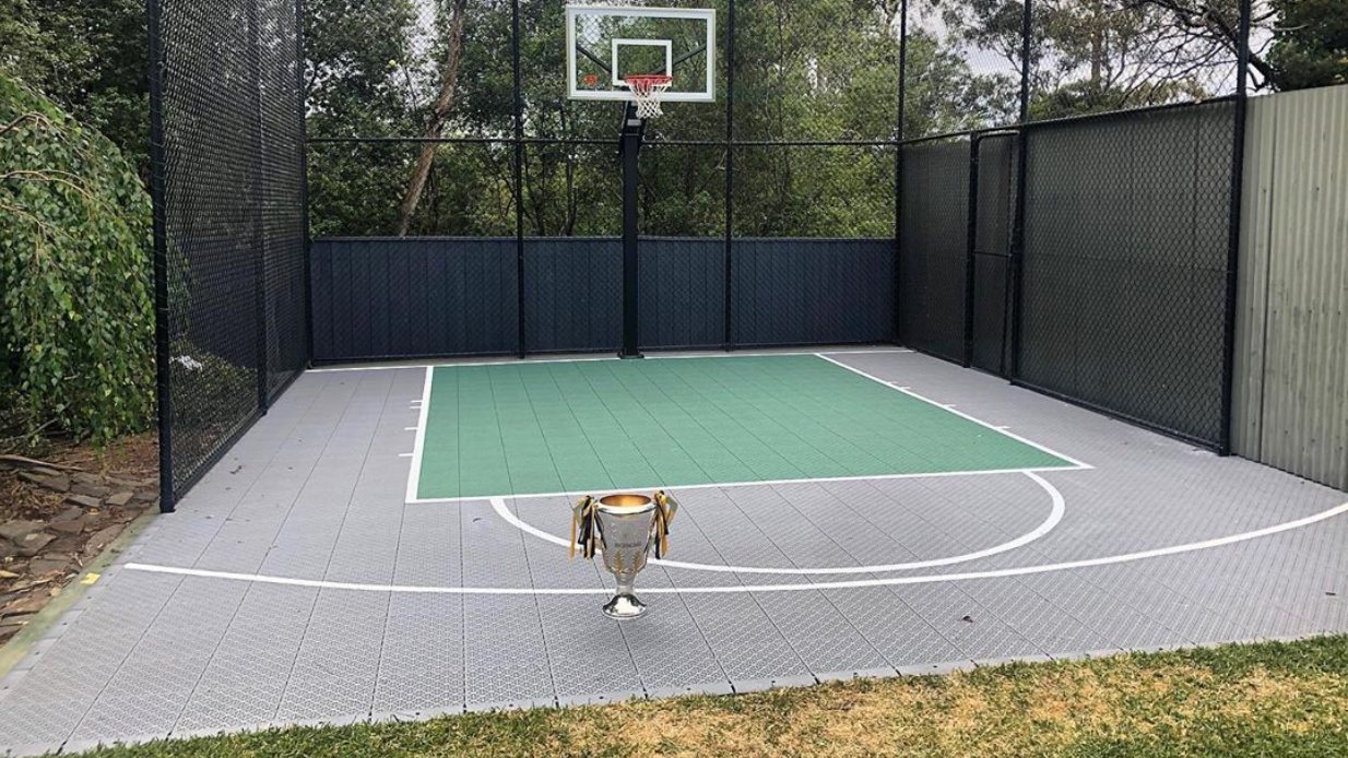 Customisable Basketball Courts : Triple Threat Set by MSF Sports