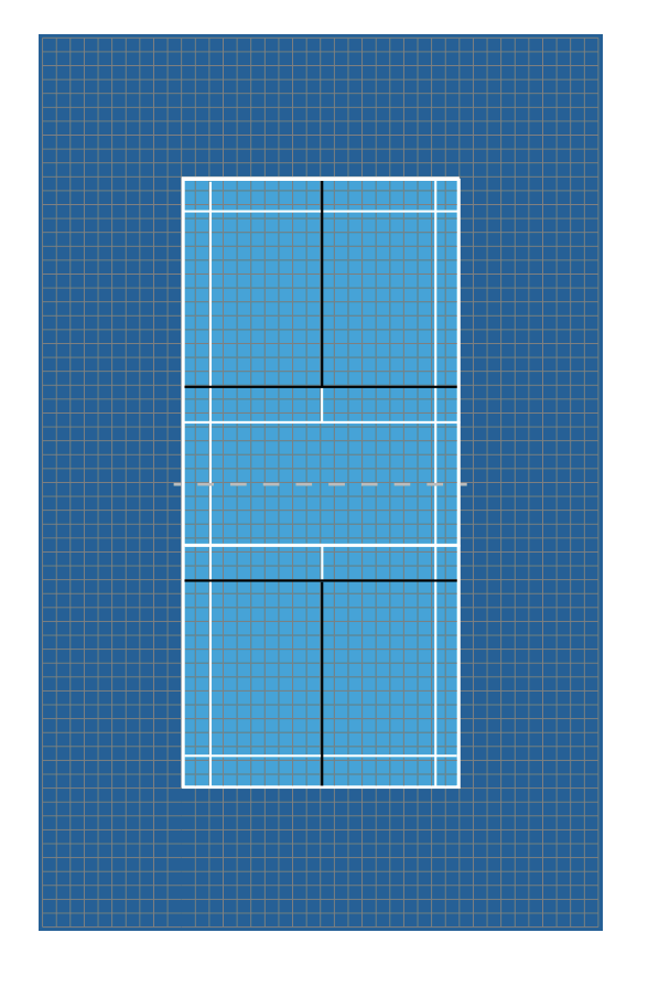 Badminton Court Design by MSF Sports