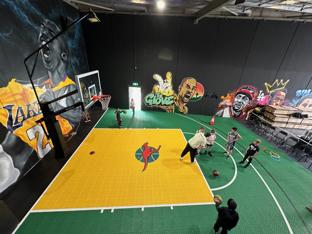 Kids Party venue basketball court