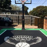 Customized Logo Home Front Yard Court